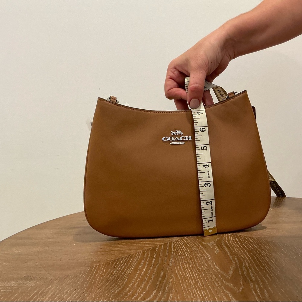 Coach Tan Leather Shoulder Bag - Picture 5 of 5